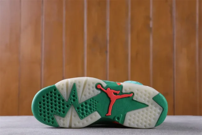 Aj 6 Retro Nrg Green Suede Gatorade