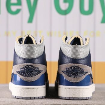 AJ 1 Mid Se Craft Inside Out - Obsidian