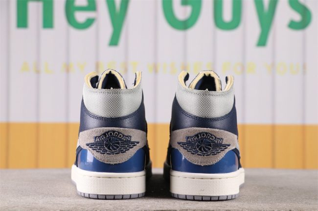 AJ 1 Mid Se Craft Inside Out - Obsidian