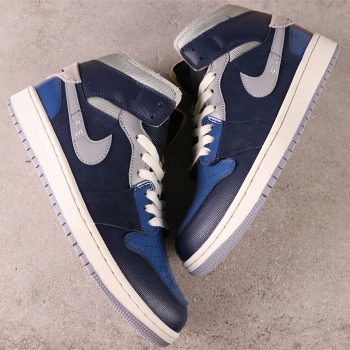 AJ 1 Mid Se Craft Inside Out - Obsidian