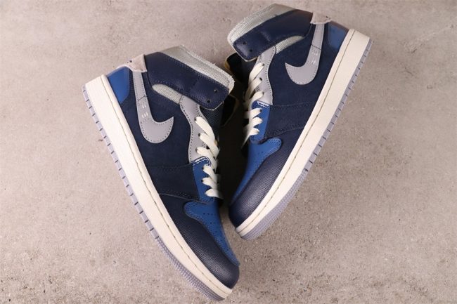 AJ 1 Mid Se Craft Inside Out - Obsidian