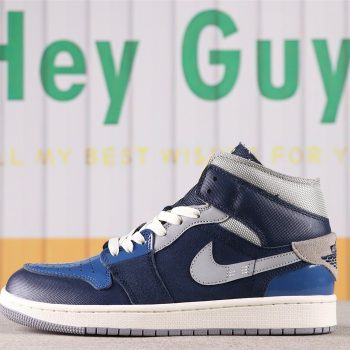 AJ 1 Mid Se Craft Inside Out - Obsidian