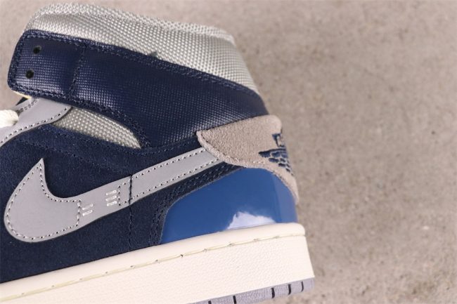 AJ 1 Mid Se Craft Inside Out - Obsidian