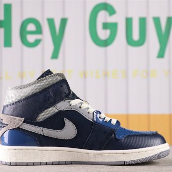 AJ 1 Mid Se Craft Inside Out - Obsidian