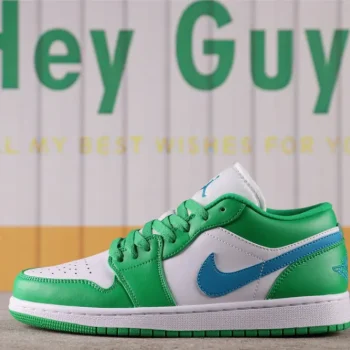 AJ 1 Low Lucky Green