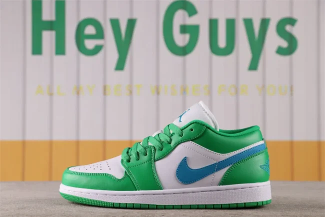 AJ 1 Low Lucky Green