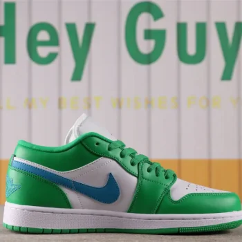 AJ 1 Low Lucky Green