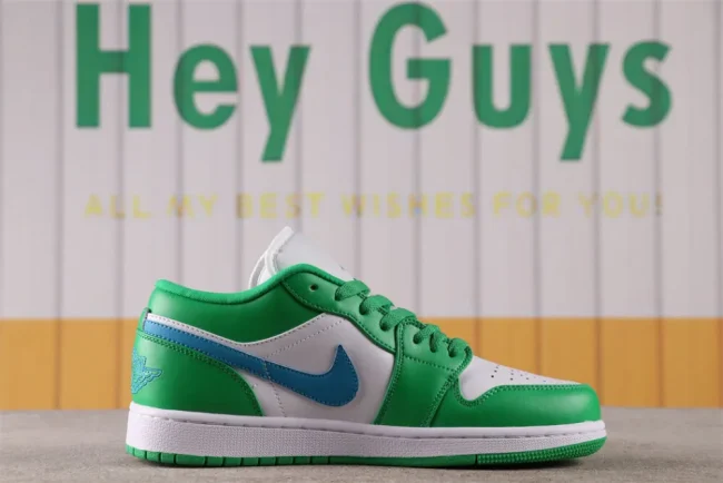 AJ 1 Low Lucky Green