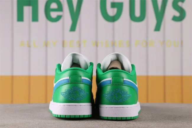 AJ 1 Low Lucky Green