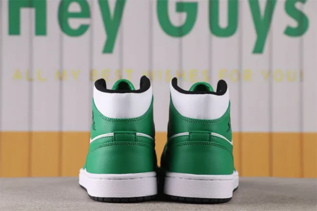 AJ 1 Mid Lucky Green