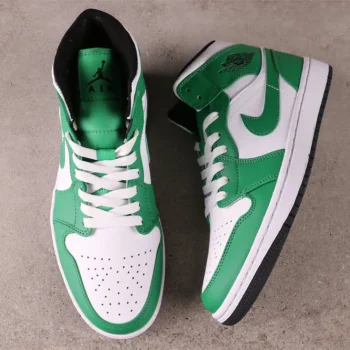 AJ 1 Mid Lucky Green