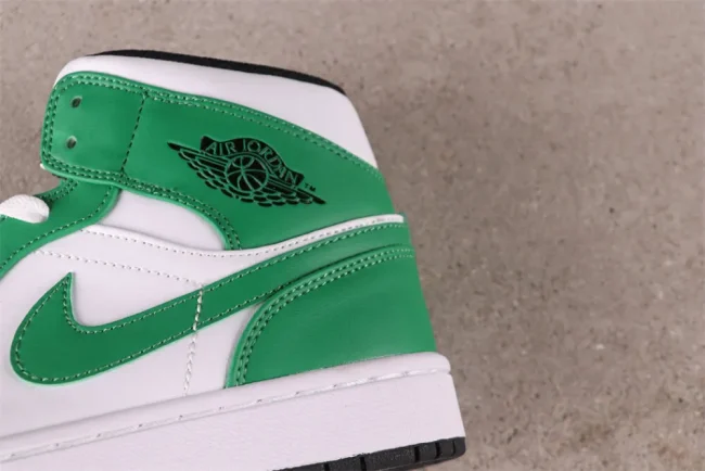 AJ 1 Mid Lucky Green