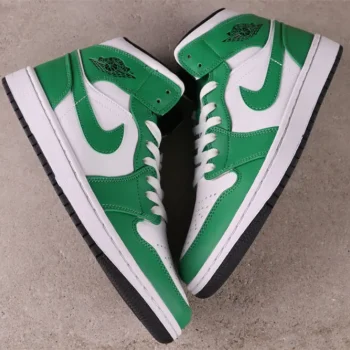 AJ 1 Mid Lucky Green