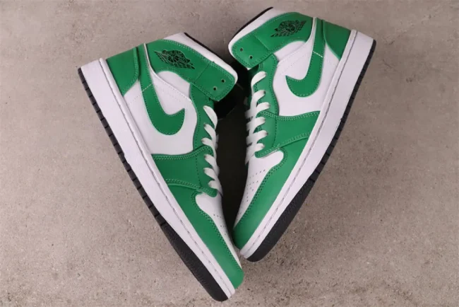 AJ 1 Mid Lucky Green