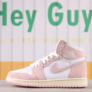 AJ 1 Retro High Og Washed Pink