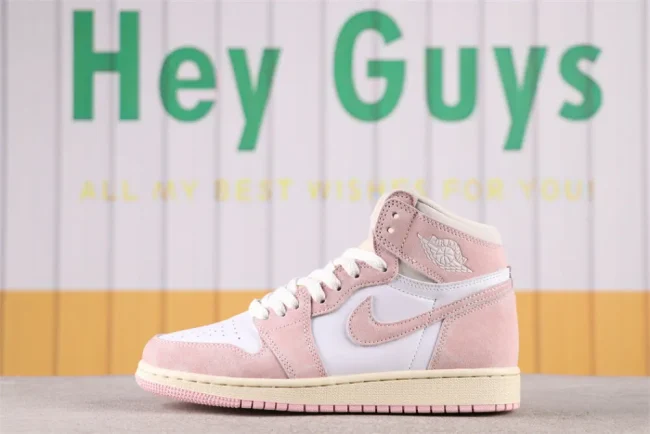 AJ 1 Retro High Og Washed Pink