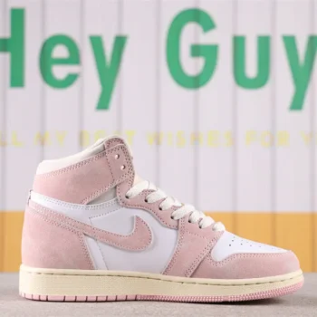 AJ 1 Retro High Og Washed Pink