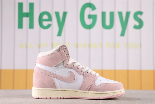 AJ 1 Retro High Og Washed Pink