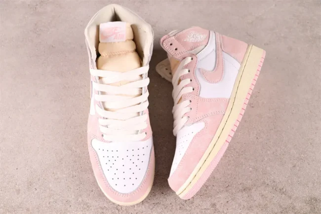 AJ 1 Retro High Og Washed Pink