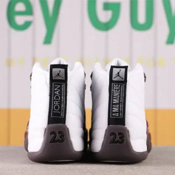 AJ 12 Retro Sp White X A Ma Maniére