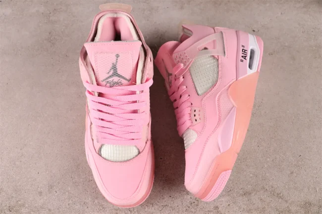 Ow X AJ 4 Retro Sp Pink