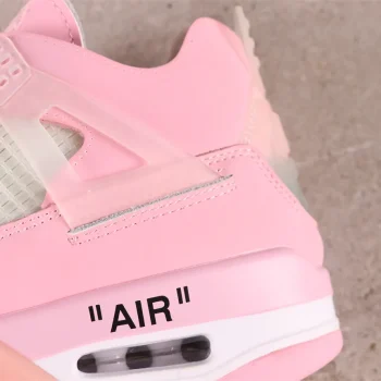 Ow X AJ 4 Retro Sp Pink