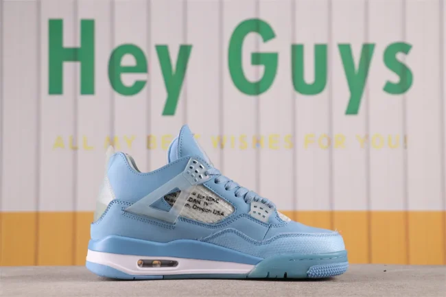 Ow X AJ 4 Retro Sp Sky Blue