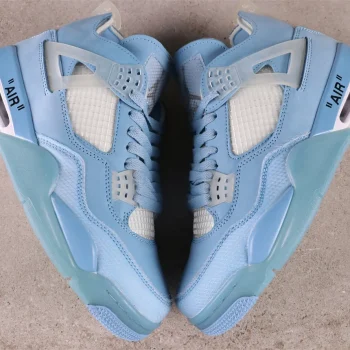 Ow X AJ 4 Retro Sp Sky Blue