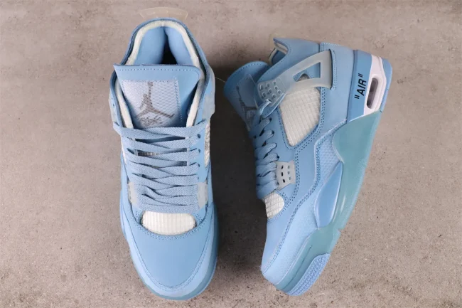 Ow X AJ 4 Retro Sp Sky Blue