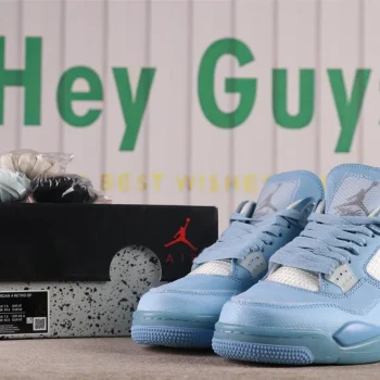 Ow X AJ 4 Retro Sp Sky Blue