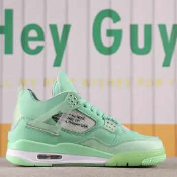 Ow X AJ 4 Retro Sp Fluorescent Green