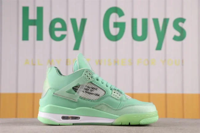 Ow X AJ 4 Retro Sp Fluorescent Green