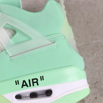 Ow X AJ 4 Retro Sp Fluorescent Green