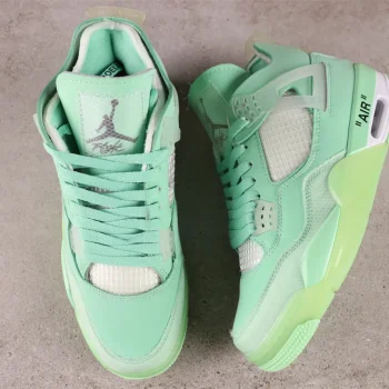 Ow X AJ 4 Retro Sp Fluorescent Green