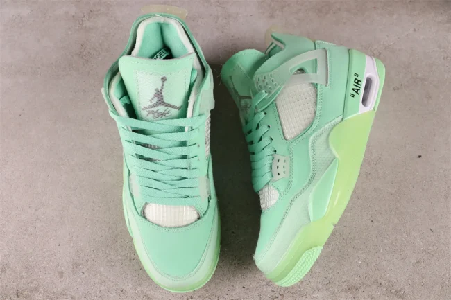 Ow X AJ 4 Retro Sp Fluorescent Green