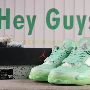 Ow X AJ 4 Retro Sp Fluorescent Green