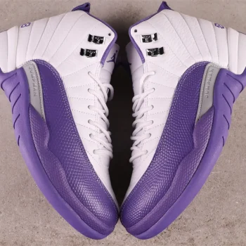 AJ 12 Retro White Purple