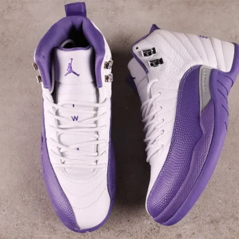 AJ 12 Retro White Purple