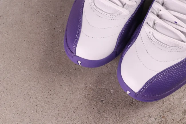 AJ 12 Retro White Purple