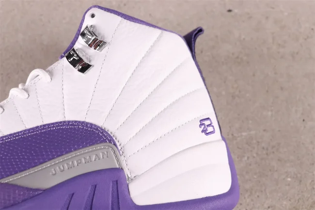 AJ 12 Retro White Purple