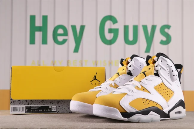 Aj 6 Retro Yellow Ochre