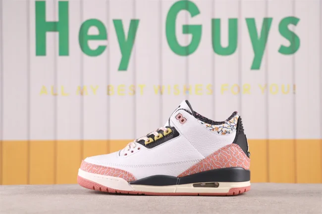 AJ 3 Retro Vintage Floral