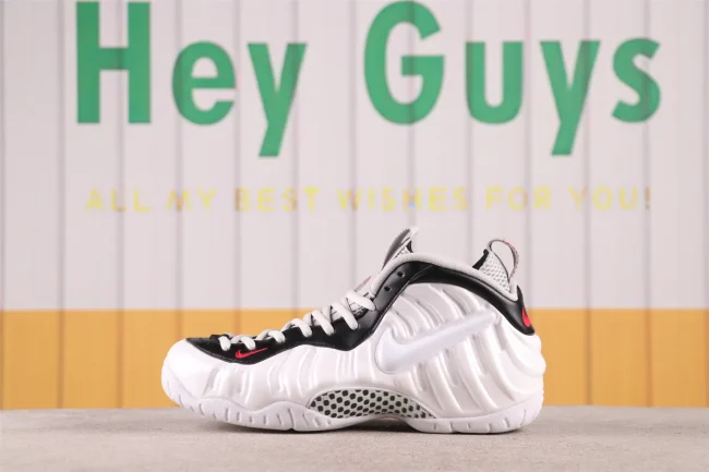 Air Foamposite Pro Chrome White