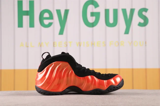 Air Foamposite One Habanero Red