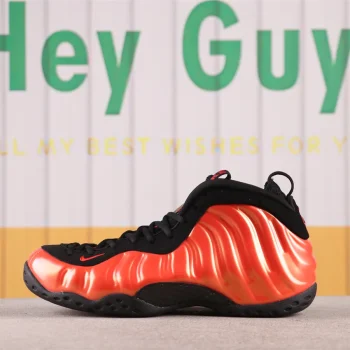 Air Foamposite One Habanero Red