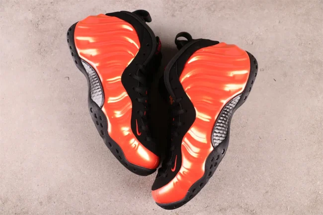 Air Foamposite One Habanero Red