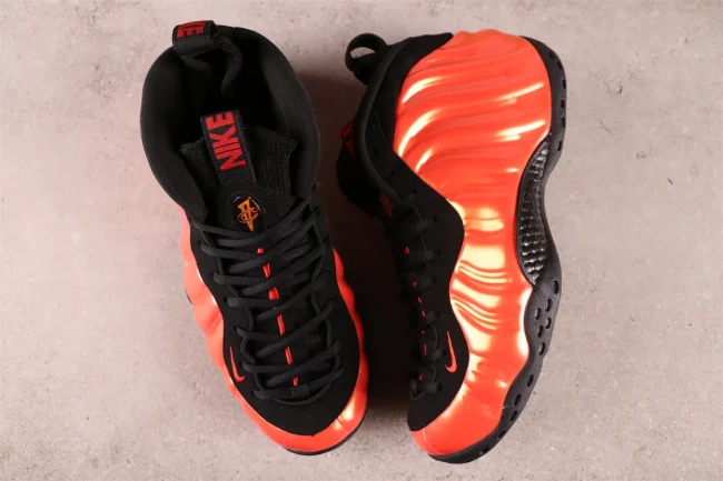 Air Foamposite One Habanero Red