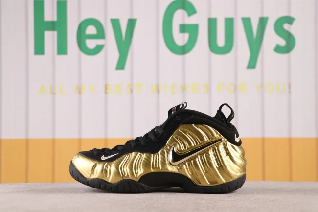 Air Foamposite Pro Metallic Gold