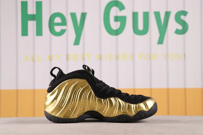 Air Foamposite Pro Metallic Gold