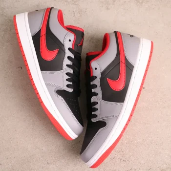 AJ 1 Low Cement Fire Red